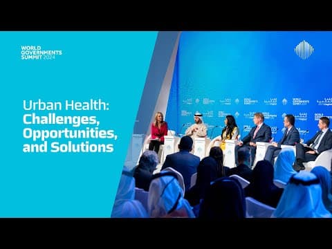 Urban Health: Challenges, Opportunities and Solutions