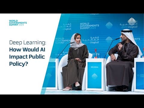 Deep Learning: How Would AI Impact Public Policy?​