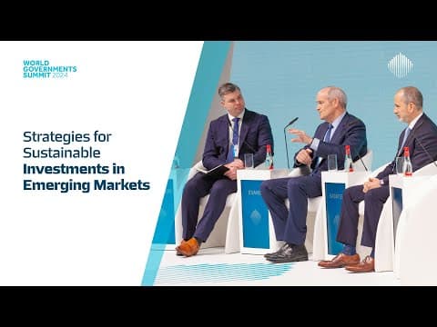 Strategies for Sustainable Investments in Emerging Markets