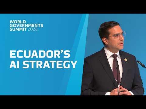 Global Launch of Ecuador’s AI Strategy