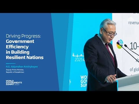 Driving Progress: Government Efficiency in Building Resilient Nations