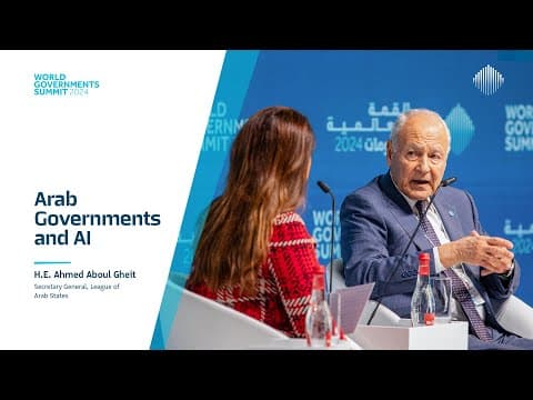Arab Governments and AI