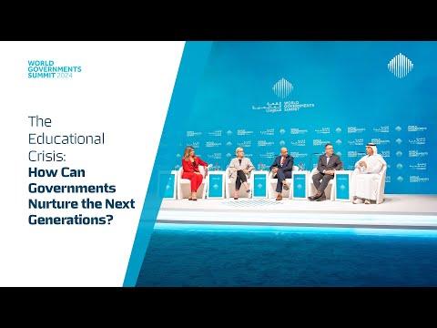 The Educational Crisis: How Can Governments Nurture the next Generations?