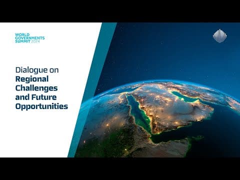 Dialogue on Regional Challenges and Future Opportunities