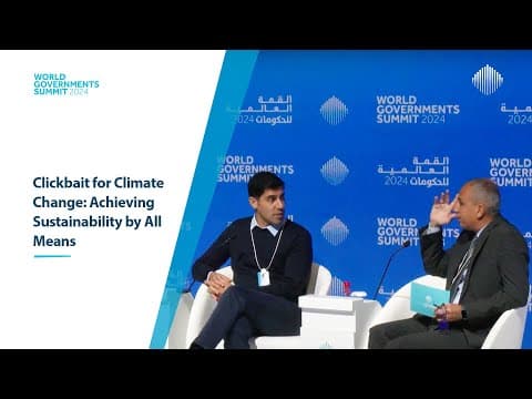 Clickbait for Climate Change: Achieving Sustainability by All Means