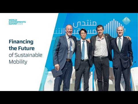 Financing the Future of Sustainable Mobility