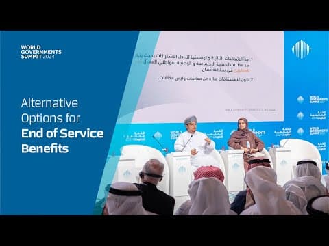 Alternative Options for End of Service Benefits
