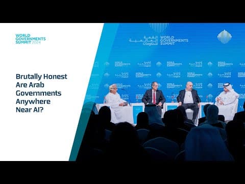 Brutally Honest: Are Arab Governments Anywhere Near AI? ​