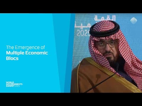 The Emergence of Multiple Economic Blocs