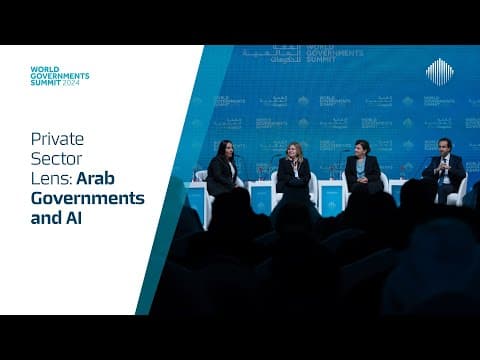 Private Sector Lens: Arab Governments and AI​