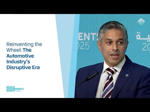 Reinventing the Wheel: The Automotive Industry's Disruptive Era