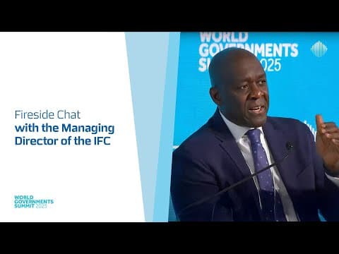 Fireside Chat with the Managing Director of the IFC