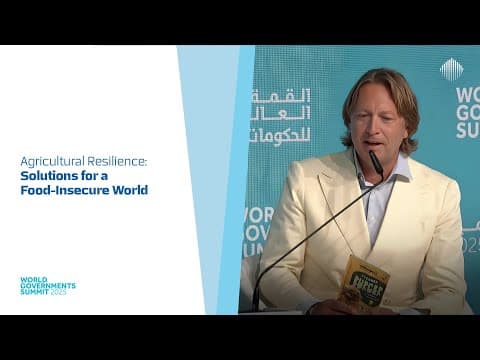 Agricultural Resilience: Solutions for a Food-Insecure World​