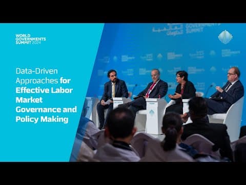 Data-Driven Approaches for Effective Labor Market Governance and Policy Making